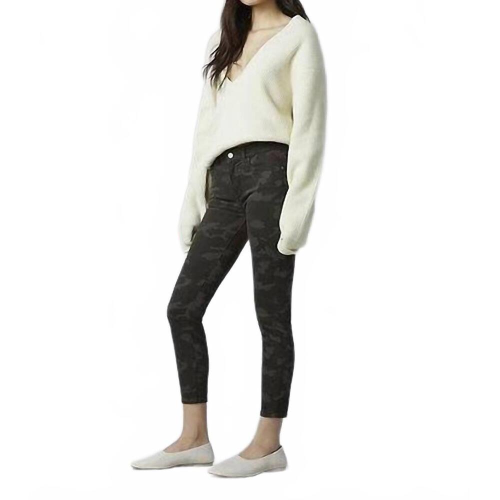 NEW DL1961 - WOMEN'S women's florence mid rise crop pants in camo